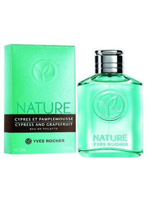 ادوتویلت مردانه ایوروشه سری Nature با رایحه گریپ ‌فروت و درخت سرو حجم 75 میلی لیتر