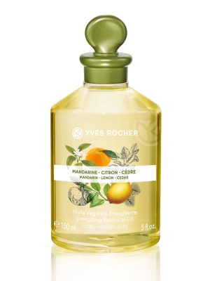 روغن ماساژ بدن ایوروشه با رایحه نارنگی، سدر و لیمو حجم 150 میلی لیتر