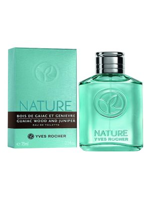 ادوتویلت مردانه ایوروشه مدل Nature با رایحه سرو کوهی و چوب گایاک حجم 75 میلی لیتر
