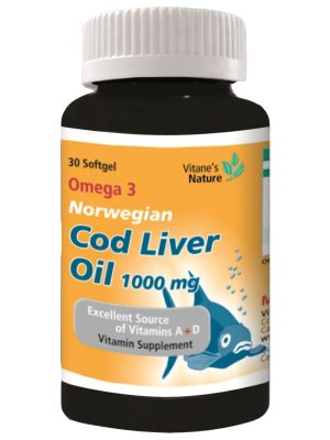 کپسول روغن کبد ماهی ویتان 30 عددی
