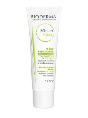 کرم مرطوب کننده بایودرما مدل Sebium Hydra مناسب پوست چرب با حجم 40 میلی لیتر