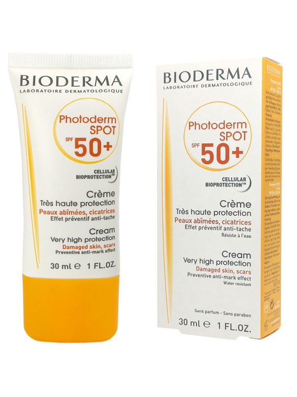 کرم ضد آفتاب فتودرم اسپات +SPF50 بایودرما مناسب پوست دارای لک حجم 30 میلی لیتر - Image 2