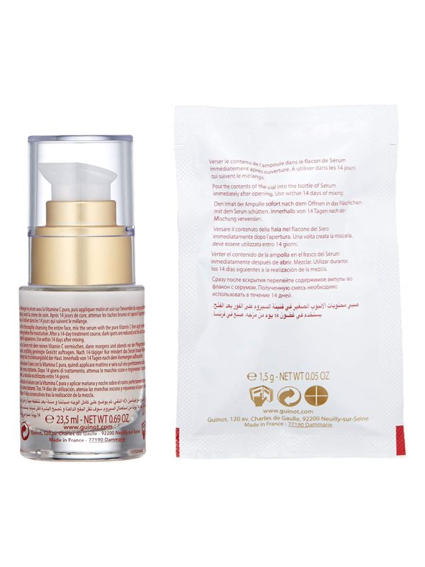 سرم ضد لک گینو مدل Anti-Dark Spot حجم 23.5 میلی لیتر همراه با ویال ویتامین C - Image 3