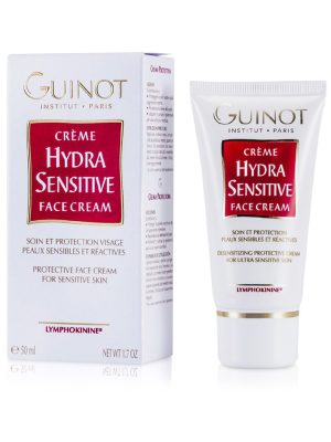 کرم مرطوب کننده صورت گینو مدل Hydra Sensitive مناسب پوست حساس با حجم 50 میلی لیتر