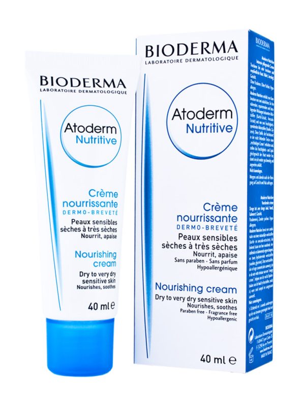 کرم مرطوب کننده بایودرما مدل Atoderm Nutritive حجم 40 میلی لیتر - Image 2