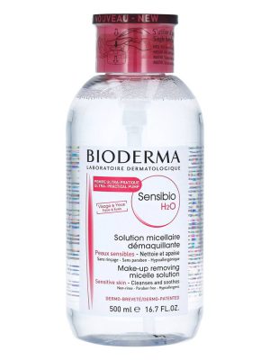 محلول پاک کننده بایودرما مدل Sensibio H2O با حجم 500 میلی لیتر