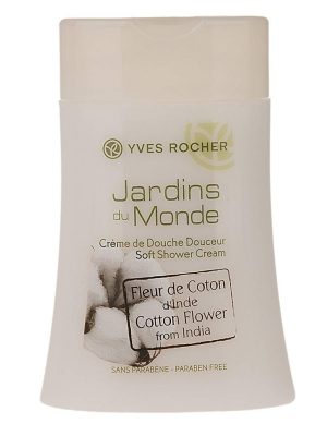 کرم دوش ایوروشه مدل Jardins Du Monde با رایحه Cotton Flowers حجم 200 میلی لیتر
