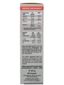 کپسول سلن پلاس یوروویتال 60 عددی - Image 2