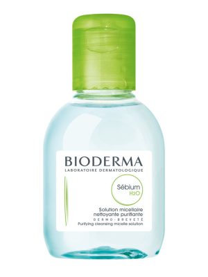محلول پاک کننده آرایش بایودرما مدل Sebium H2O