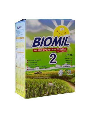 شیر خشک بیومیل 2 فاسبل مناسب از 6 تا 12 ماهگی 300 گرمی
