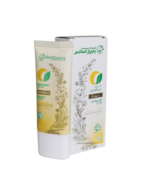 کرم ضد آفتاب بی رنگ باریج اسانس SPF50 مخصوص پوست چرب حجم 60 میلی لیتر