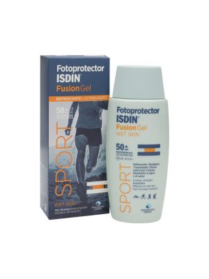 ژل ضد آفتاب فیوژن +SPF50 ایزدین مناسب انواع پوست حجم 100 میلی لیتر