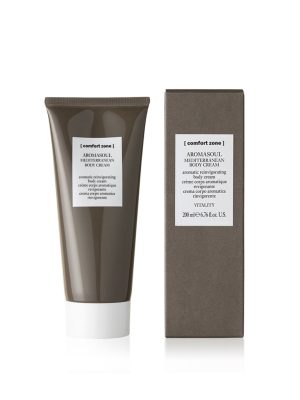 کرم معطر و تقویت کننده پوست بدن مدیترانه ای کامفورت زون سری آروماسول حجم 200 میلی لیتر