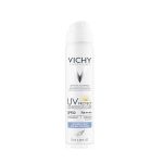 اسپری ضد آفتاب و رطوبت رسان صورت UV پروتکت SPF50 ویشی مدل Mist مناسب انواع پوست حجم 75 میلی لیتر