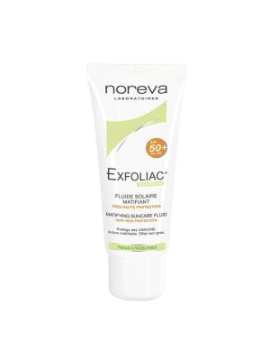 فلوئید ضد آفتاب اکسفولیاک نوروا با +SPF50 حجم 40 میلی لیتر