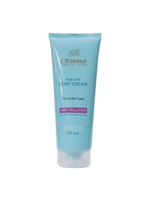 کرم بدن ضد آلودگی هوا سینره سری Hydra Silk حجم 250 میلی لیتر