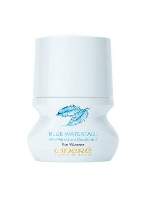 دئودورانت زنانه سینره با رایحه خنک Blue Waterfall