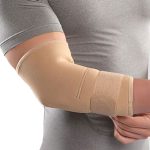 آرنج بند نئوپرنی با استرپ پاک سمن کد 135 کرمی سایز XL