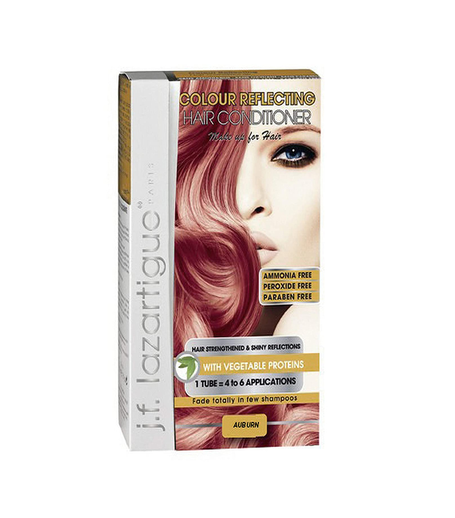 1-65.jpg نرم کننده و رنگ موی جی. اف. لازارتیگ مدل Chestnut حجم 100 میلی لیتر - Image 1