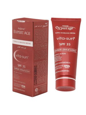 کرم ضد آفتاب بی رنگ آردن SPF35 مدل اکسپرت ایج حجم 45 میلی لیتر