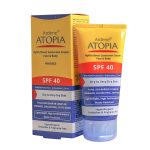 کرم ضد آفتاب بی رنگ آتوپیا آردن SPF40 مناسب پوست خشک 50 گرمی