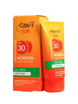 کرم ضد آفتاب رنگی مات کننده SPF30 آردن حجم 50 میلی لیتر