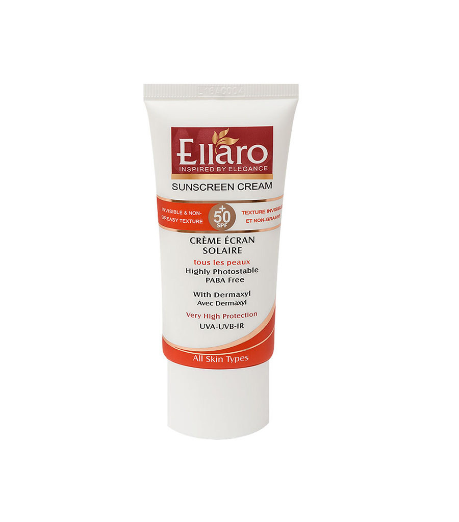 1-834.jpg کرم ضد آفتاب الارو SPF 50 بی رنگ حجم 50 میلی لیتر - Image 1
