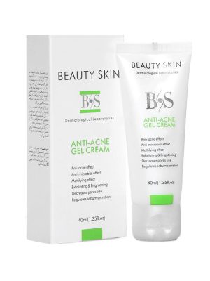 ژل کرم ضد جوش بی اس بیوتی اسکین مدل sebum & acne حجم 40 میلی لیتر