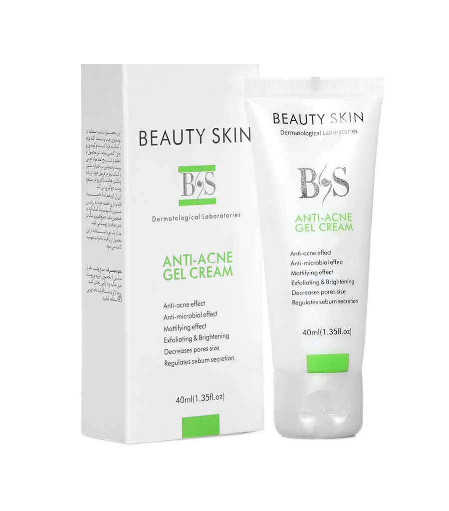 1-846.jpg ژل کرم ضد جوش بی اس بیوتی اسکین مدل sebum & acne حجم 40 میلی لیتر - Image 1