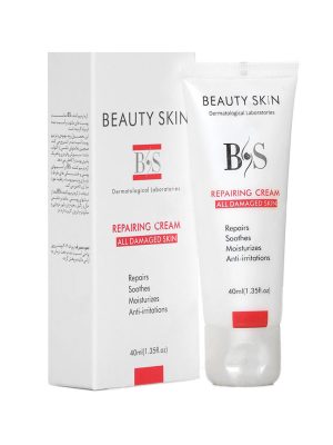 کرم ترمیم کننده بی اس بیوتی اسکین مدل anti irritation & repairing حجم 40 میل لیتر