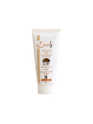 کرم ضد آفتاب رنگی SPF100 راسن حجم 50 میلی لیتر