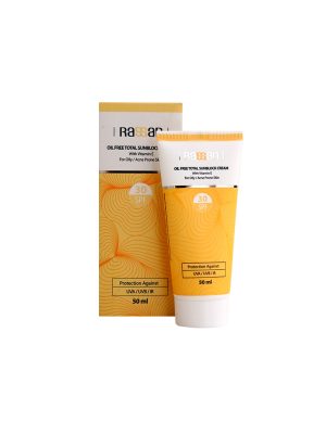 کرم ضد آفتاب فاقد چربی SPF30 راسن حجم 50 میلی لیتر