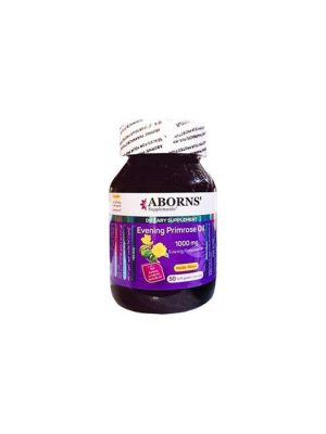 کپسول روغن گل مغربی ابورنز 1000 میلی گرم 50 عددی