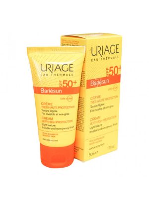 کرم ضد آفتاب بری سان SPF50 اوریاژ مناسب انواع پوست حجم 50 میلی لیتر