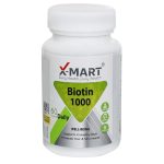 قرص بیوتین 1000 ایکس مارت 60 عددی