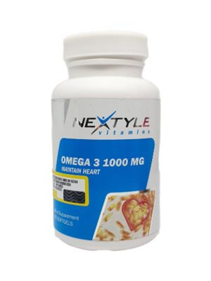 سافت ژل امگا 3 نکستایل ویتامینز 1000 میلی گرمی 60 عددی