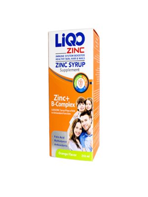 شربت لیکو زینک لیبرتی سوئیس (ابیان فارمد) حجم 250 میلی لیتر