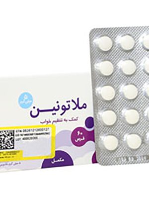 قرص ملاتونین پارسینه دیان طب 5 میلی گرم 60 عددی