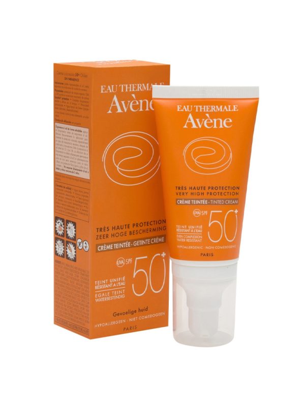 کرم ضد آفتاب رنگی +SPF50 اون مناسب پوست حساس حجم 50 میلی لیتر - Image 2