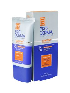 کرم ضد آفتاب فاقد چربی آقایان SPF50 پرودرما با حجم 40 میلی لیتر - Image 2