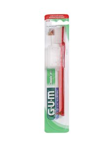 مسواک کلاسیک نرم جی یو ام کد 411 - Image 2