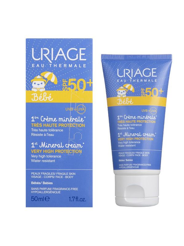 کرم ضد آفتاب مینرال کودکان +SPF50 اوریاژ حجم 50 میلی لیتر - Image 2