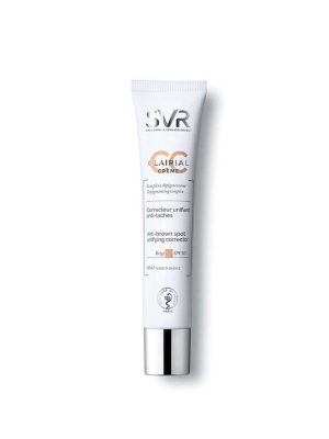 کرم پودر ضد آفتاب و ضد لک اس وی آر مدل کلیریال سی سی با +SPF50 رنگ مدیوم حجم 40 میلی لیتر