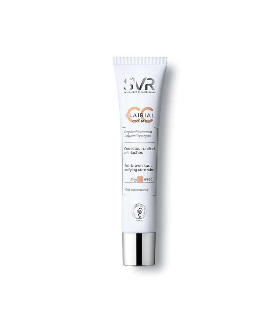 2-130.jpg کرم پودر ضد آفتاب و ضد لک اس وی آر مدل کلیریال سی سی با +SPF50 رنگ مدیوم حجم 40 میلی لیتر - Image 1