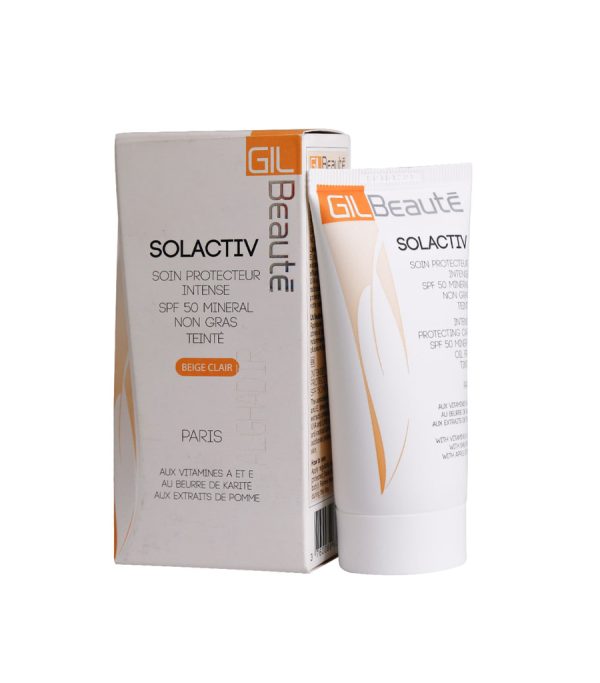 کرم ضد آفتاب رنگی مینرال ژیل بوته SPF50 مناسب پوست چرب حجم 50 میلی لیتر - Image 2