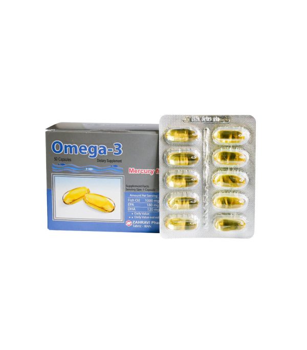 کپسول امگا 3 بدون جیوه زهراوی 50 عددی - Image 2