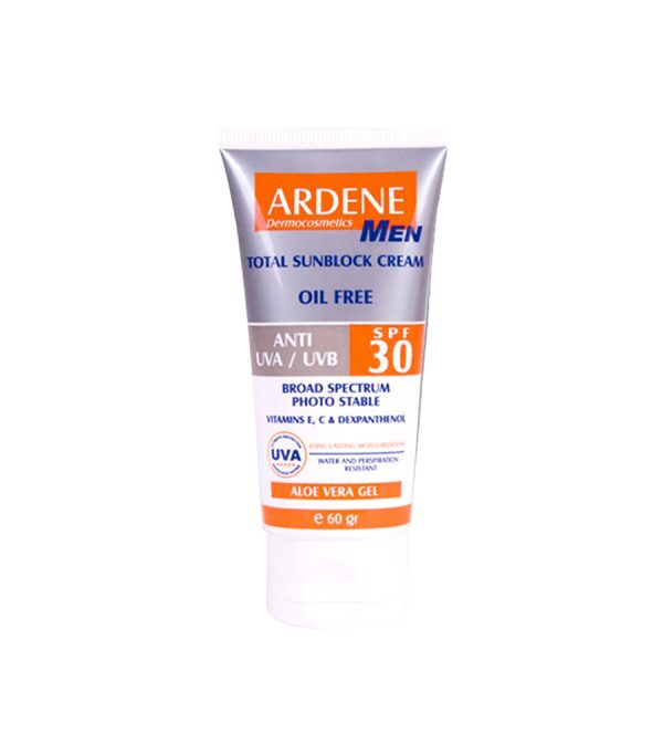 کرم ضد آفتاب مردانه آردن SPF30 فاقد چربی 60 گرمی - Image 2
