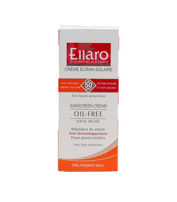 کرم ضد آفتاب فاقد چربی الارو SPF50 بی رنگ حجم 50 میلی لیتر - Image 2