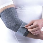 آرنج بند نئوپرنی با استرپ پاک سمن کد 135 طوسی سایز M