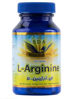 قرص ال آرژنین سیمرغ دارو عطار 500 میلی گرم 100 عددی